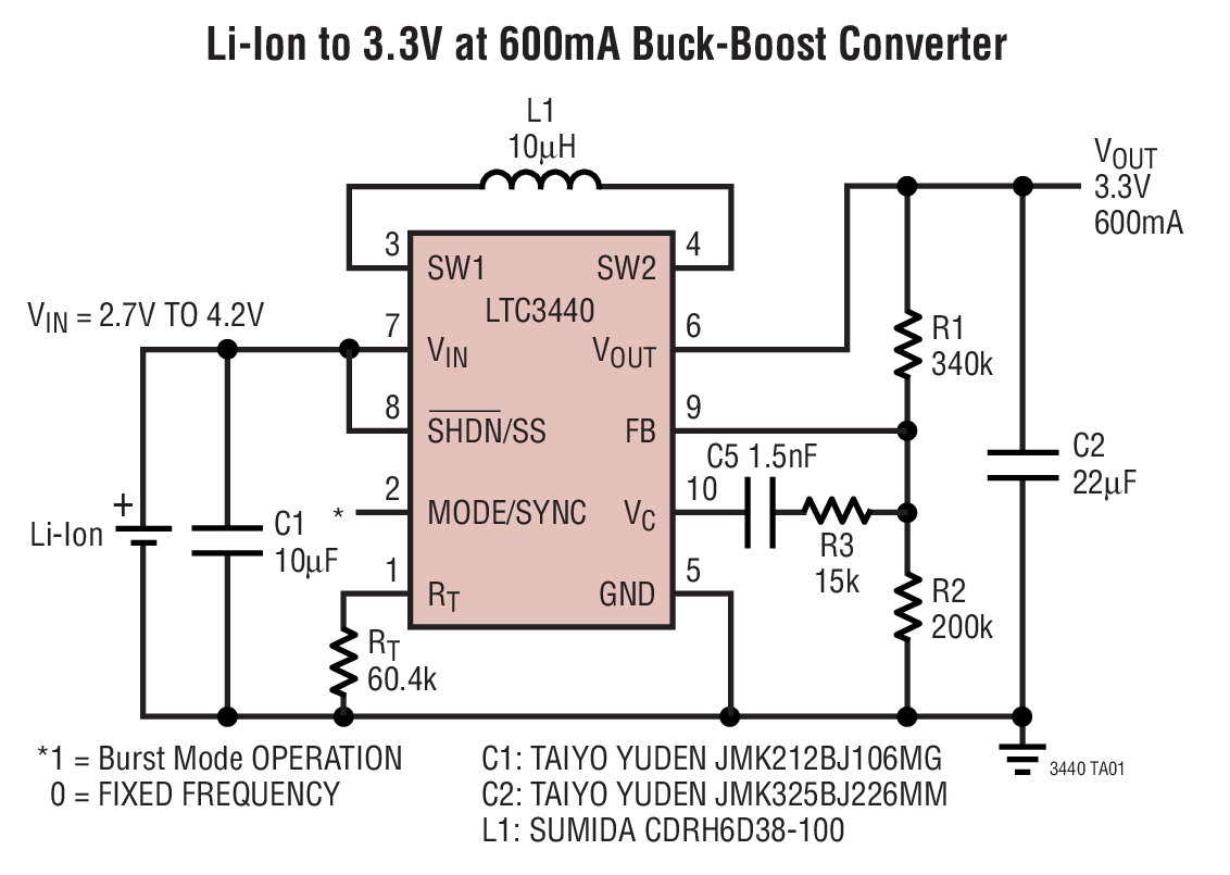 LTC3440Ӧͼһ